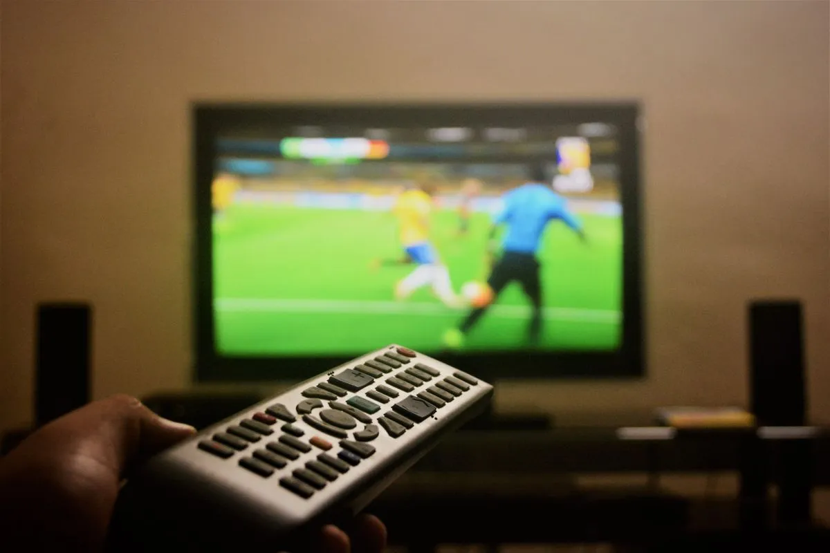 IPTV på TV med fjärrkontroll
